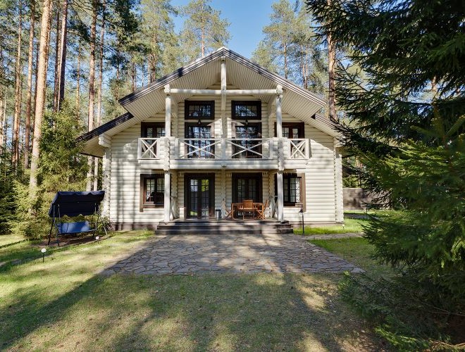 Арендовать Белая Вилла коттедж в Петербурге